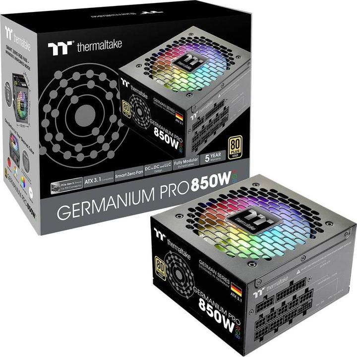 Produktbild Thermaltake Tt Germanium Pro RGB 0850W (850 W)