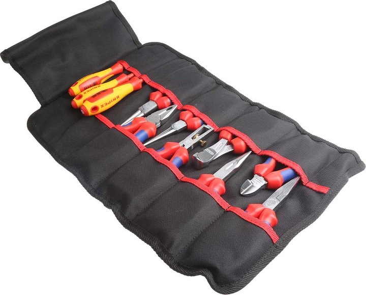 Produktbild Knipex Werkzeug-Rolltasche (11 Teile)