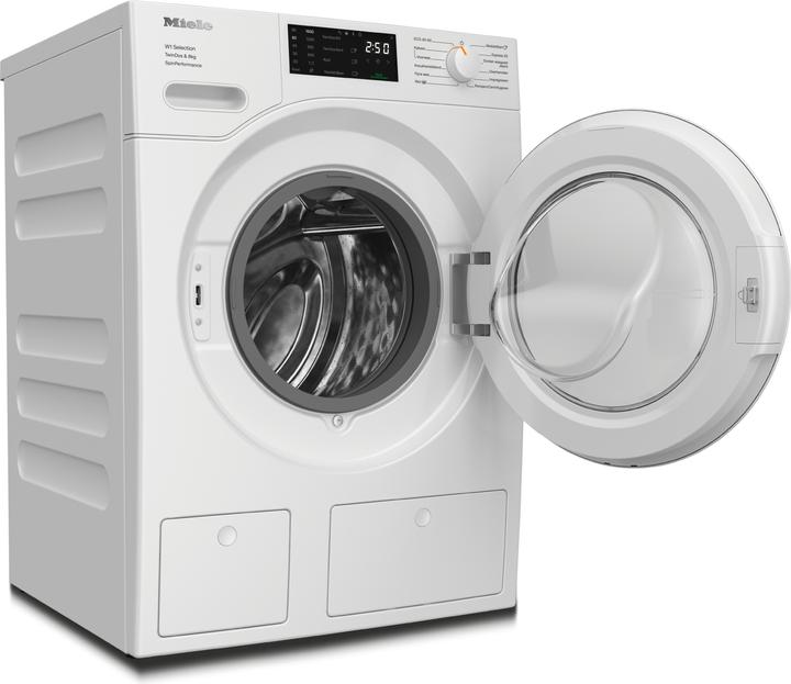 Actual product image Miele WSF664 WCS wasmachine Voorbelading 8 kg 1600 RPM A Wit (8 kg, Right)