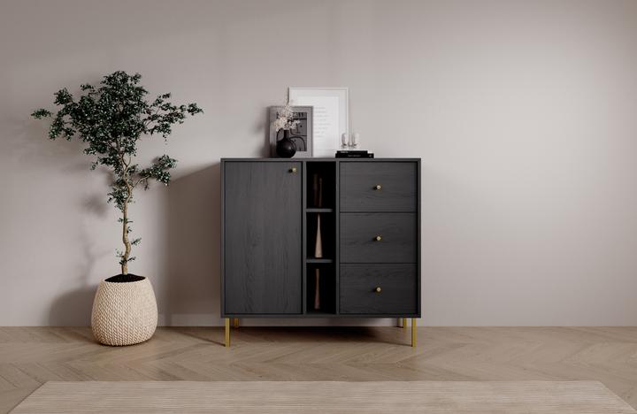 Produktbild ADRK Furniture Tili 1D 3S 3P Kommode (100.50 x 40.80 x 95 cm)