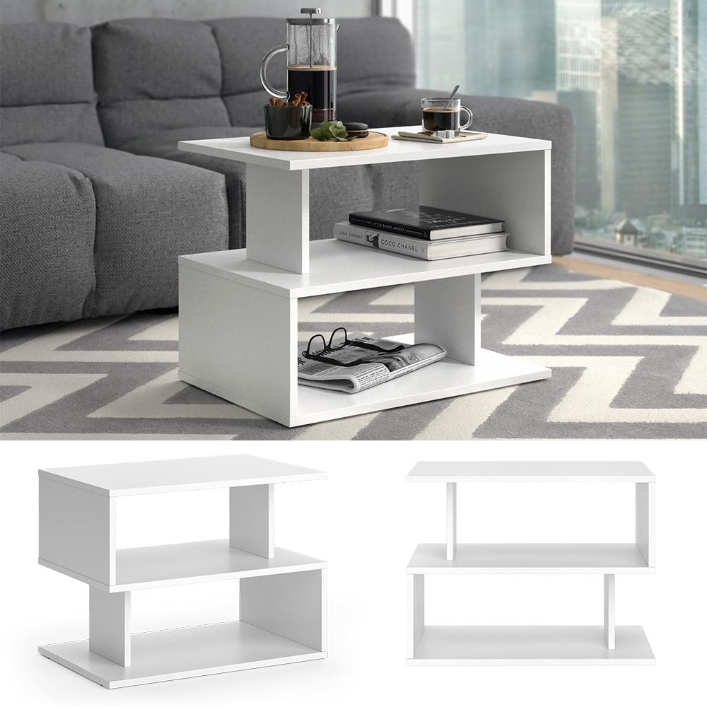 Thumbnail - Vicco, Couchtisch + Beistelltisch, Shelby (59 x 45 x 39 cm)