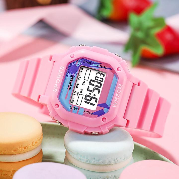 Immagine prodotto VR Shinecon Orologio per bambini modello Timex, rosa (Orologio digitale, 39 mm)