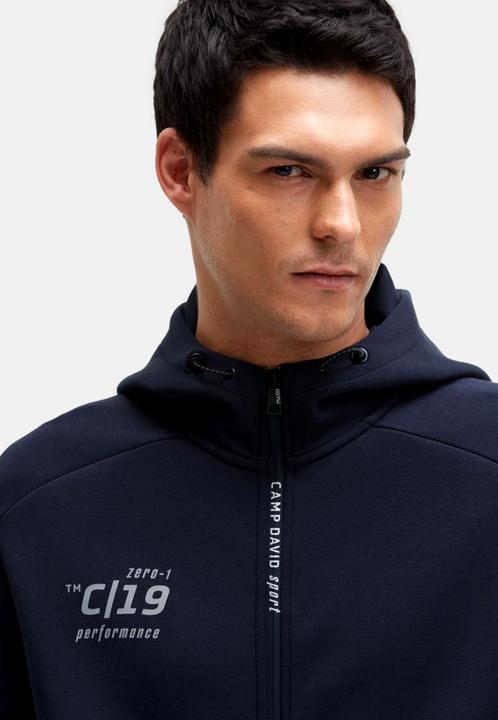 Produktbild Camp David Jacke Game.Set.Match Kapuzensweatjacke (M)