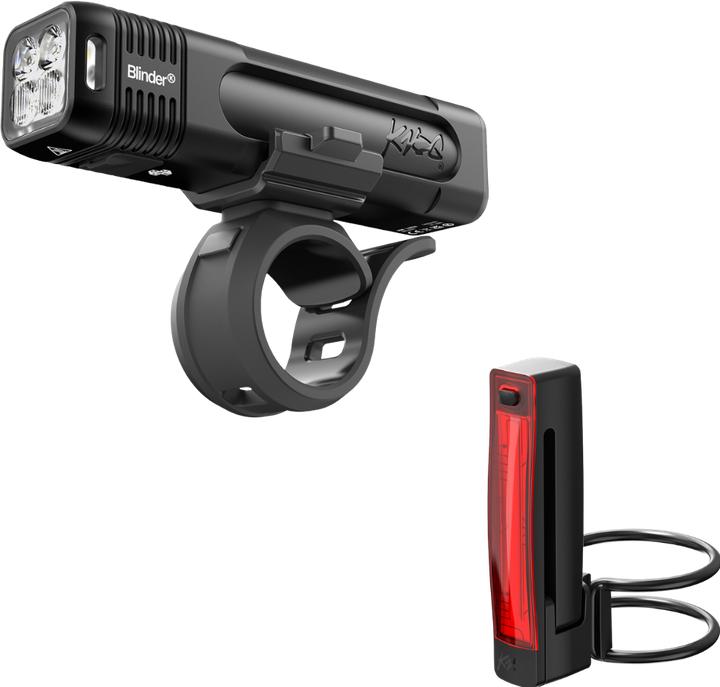 Productafbeelding knog. Blinder 700 + Plus Rear Twinpack, black (700 Lumen/20 Lumen) (700 lm)
