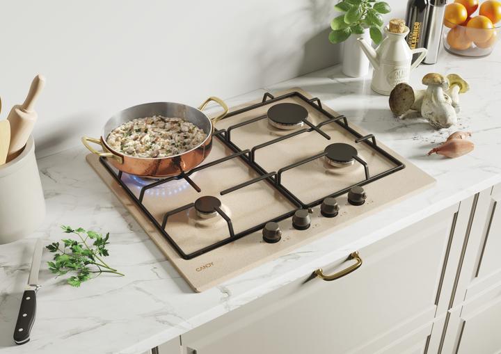 Productafbeelding Candy Classic CHW6BRAV4WGT Inbouw oven 59 cm Gas 4 Kookplaat(en)