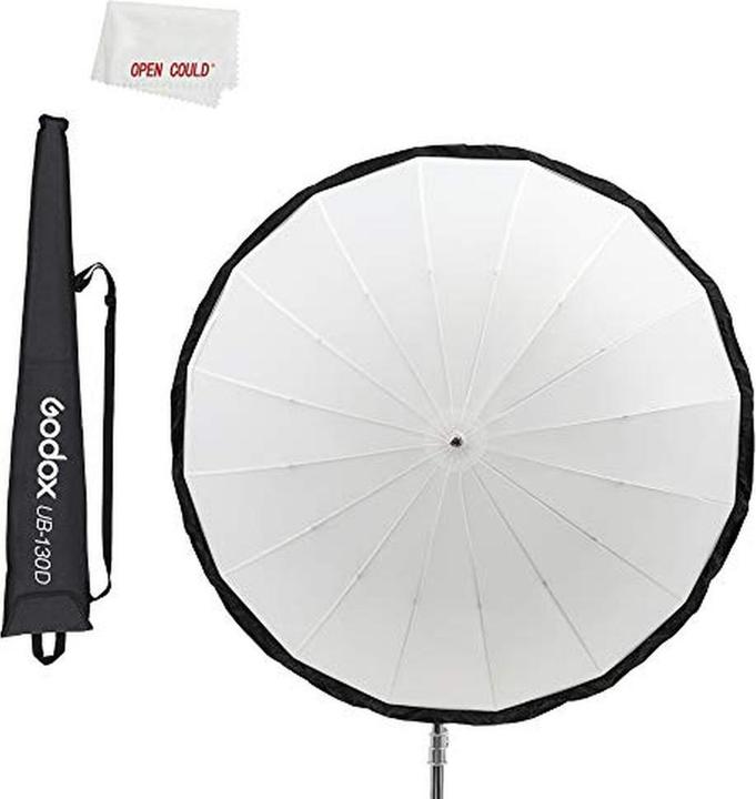 Produktbild Godox 130cm Parabolische Paraplu Transparant (Parabole Softbox, Reflektor, Schirm, 130 cm)