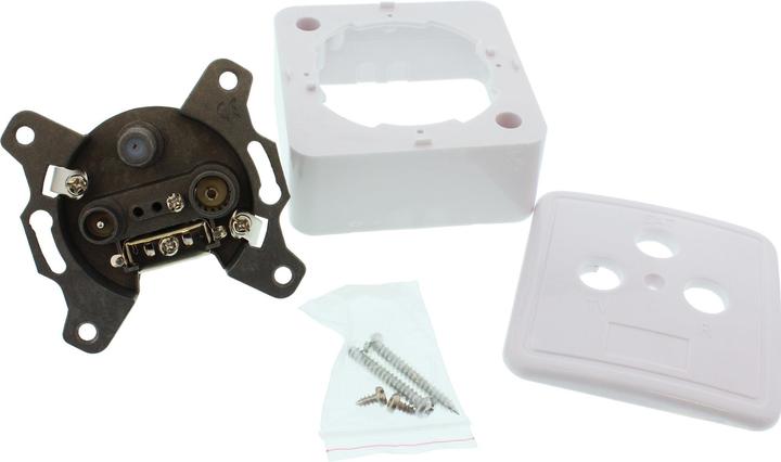 Produktbild InLine Antennensteckdose + SAT (Antennendose)