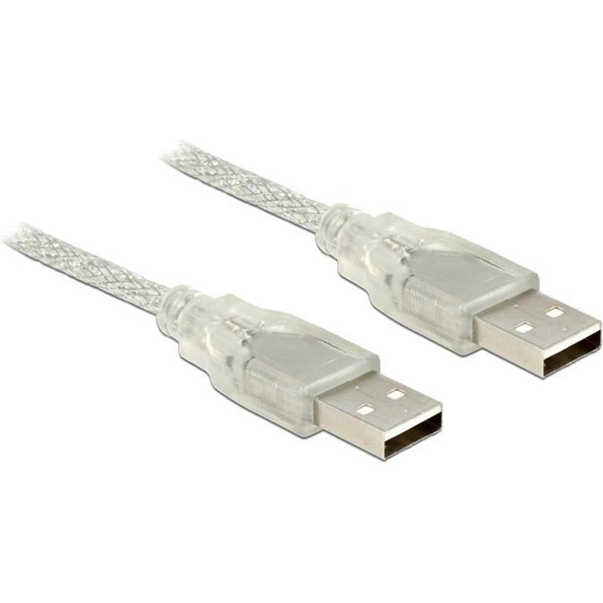 Delock USB-A - USB-A (3 m, USB 2.0), USB Kabel