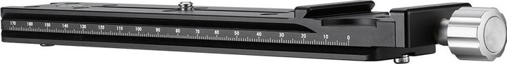 Actual product image Leofoto NR-200 200mm Nodal Slide w/ Clamp (Sleds)