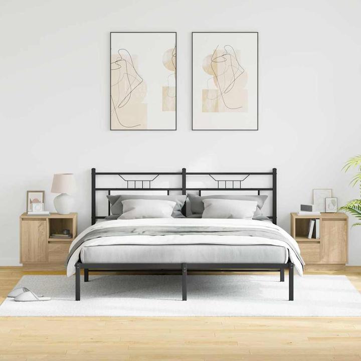 Actual product image vidaXL Bedside table (50 x 34.5 x 50 cm)