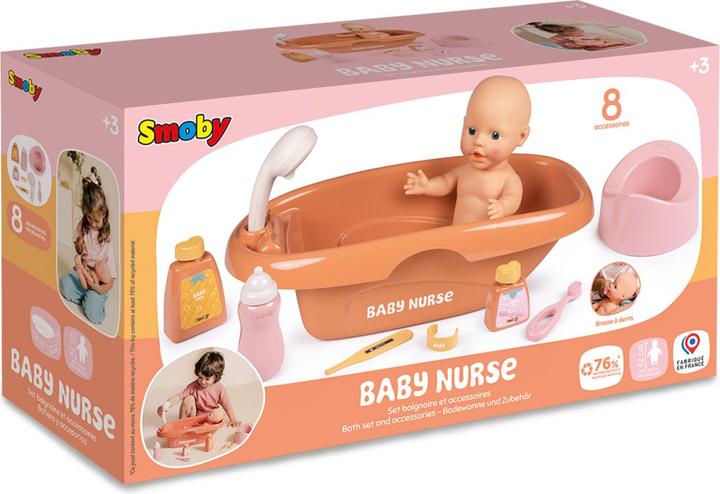Produktbild Smoby Baby Nurse Puppen-Badewanne