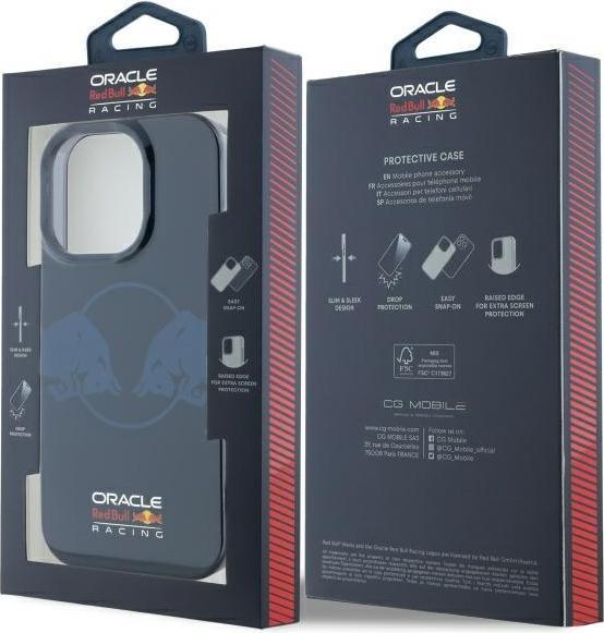 Actual product image Red Bull RBHMP15X24HIDBV iPhone 15 Pro Max 6.7" hardcase navy IML Two Bulls MagSafe (Apple iPhone 15 Pro Max)