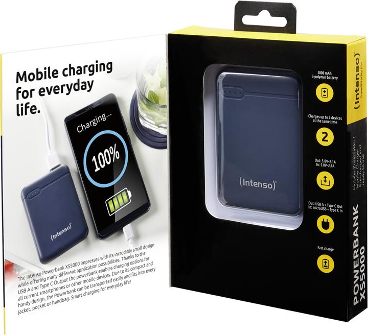 Productafbeelding Intenso DUPLICAAT XS5000 (5000 mAh, 18.50 Wh)