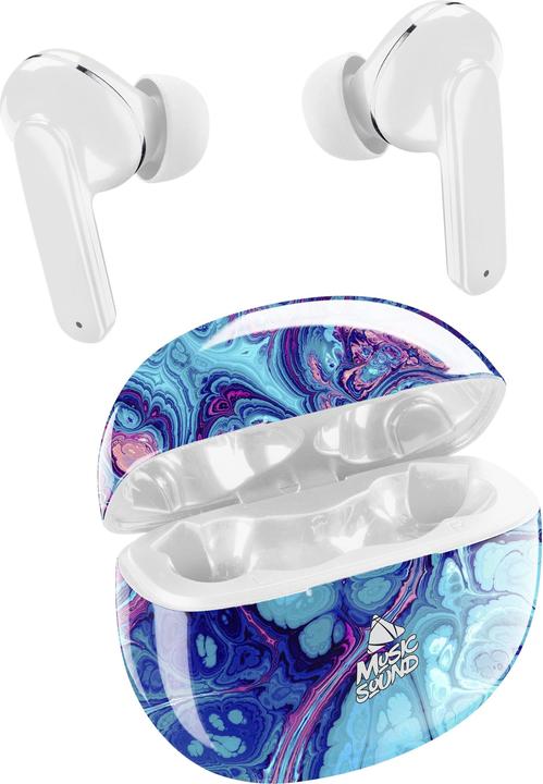 Produktbild Music Sound BT Earphones TWS in Ear MS (Keine Geräuschunterdrückung, 5 h, Kabellos)