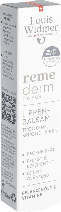 Image du produit Widmer Louis Remederm Lippenbalsam parfumiert 15 ml (Baume à lèvres, 15 ml)