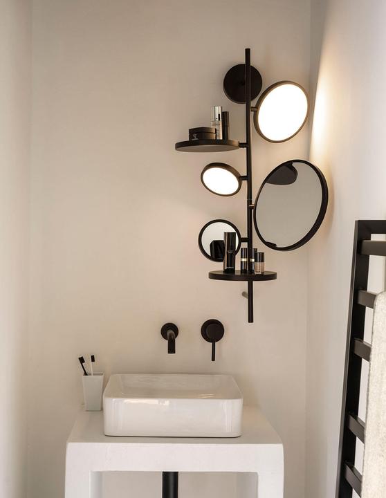 Produktbild DCW éditions Tell Me Stories Wandleuchte Black (1200 lm)