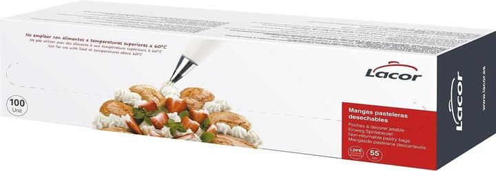 Image du produit Lacor Poche à douille jetable 55cm (Poche à douille)