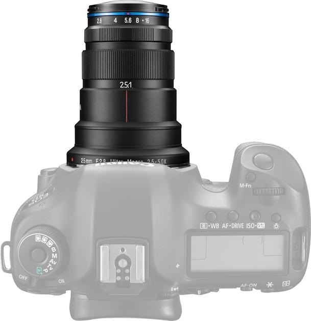 Produktbild Venus Optic Laowa 25mm f/2.8 2.5-5x UltraMacro Canon EF (Canon EF, Vollformat)