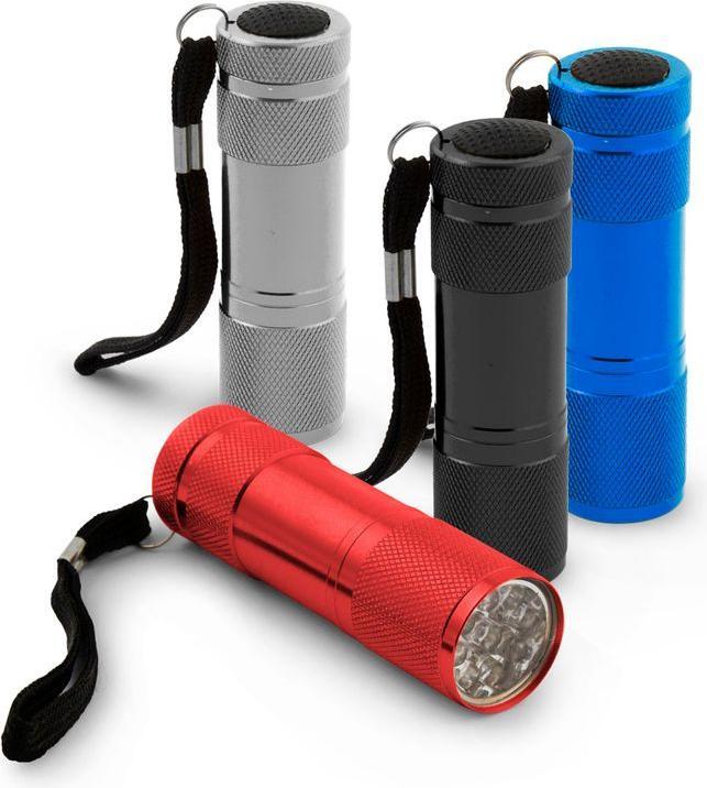 Actual product image Esperanza EOT004M Mini Flashlight ALTAIR 9 LEDs (MIX colours)