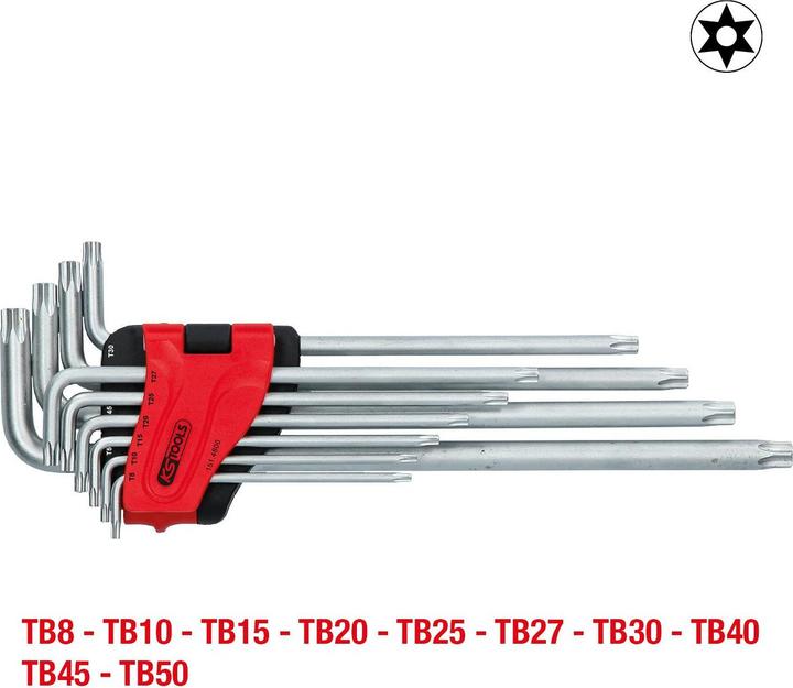 Actual product image KS Tools Allen wrench set XL