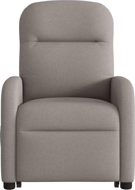 Actual product image VidaXL Massage chair with stand-up aid Taupe fabric