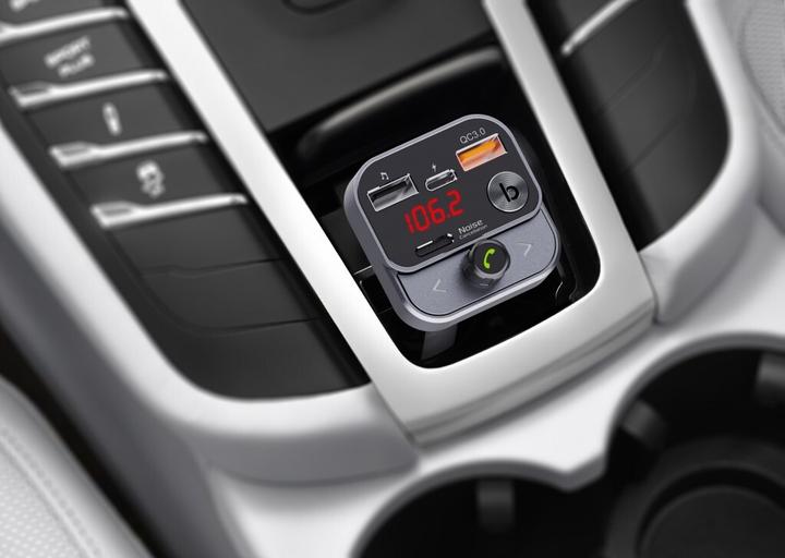 Image du produit Art FM MP3 car transmit ter with BT,USB FM-84B