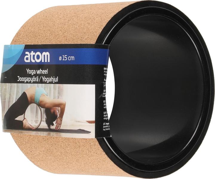 Image du produit Atom Roue de yoga en liège 15 cm