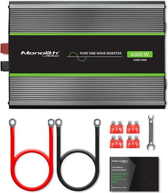 Produktbild Qoltec 51939 Pure Sine Wave Inverter