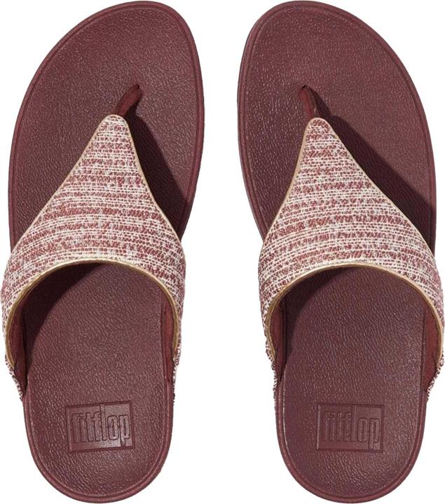 Actual product image Jim Thompson Womens/Ladies Lulu Shimmer Weave Toe Post Sandals (40.5)