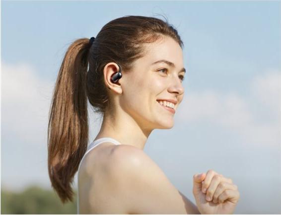 Actual product image Anker Soundcore AeroFit 2 AI black (10 h, Wireless)