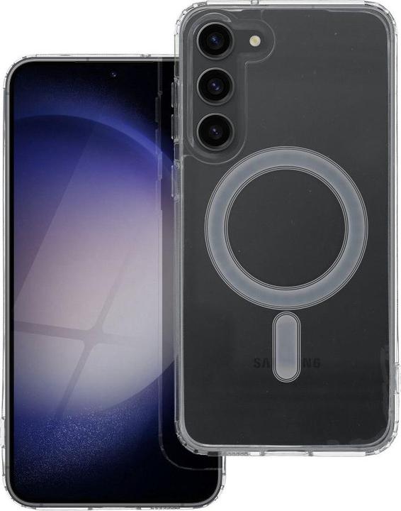 Image du produit 4Kom Coque arrière OEM CLEAR MAG COVER étui compatible avec MagSafe pour SAMSUNG S23 Plus transparent (Samsung Galaxy S23+)