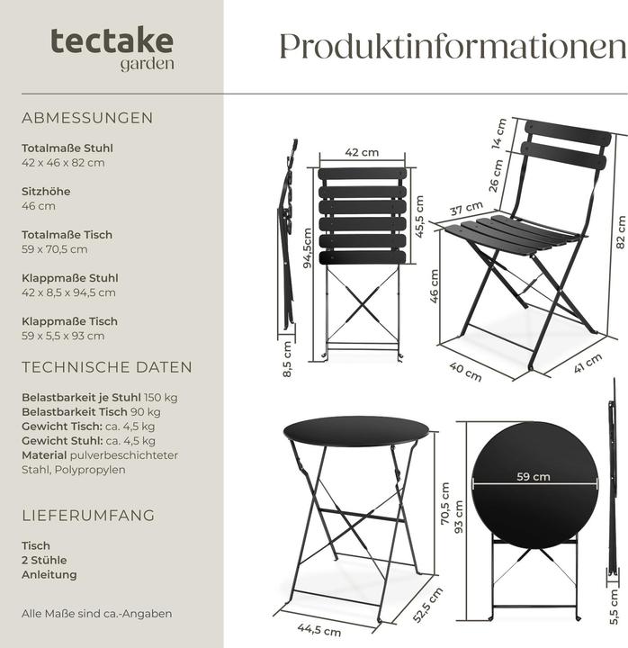 Produktbild tectake Frieda (59 cm)