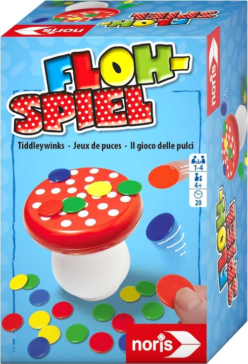 Immagine prodotto Noris Gioco delle pulci (Tedesco, Francese, Italiano, Inglese)