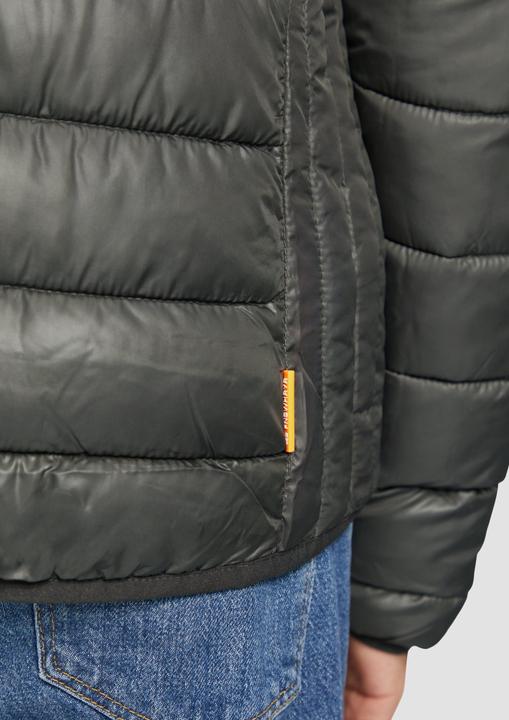 Actual product image S.Oliver Outdoor-Jacke Gesteppte Outdoor-Jacke mit Kapuze (L)