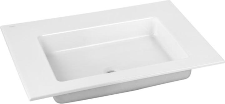 Produktbild Keuco Keramik-Waschtisch ROYAL 60 704x17x538mm o HL-Boh ohne ÜL we (538 mm, 704 mm)