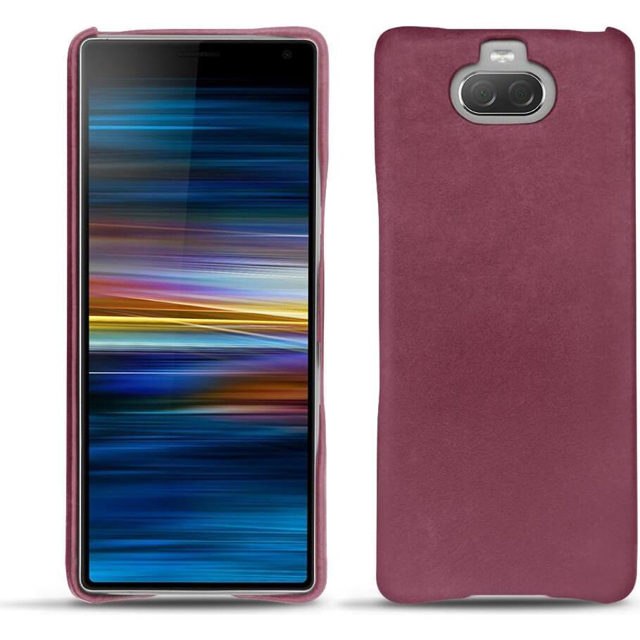 Noreve Lederschutzhülle (Sony Xperia 10 Plus), Smartphone Hülle, Violett