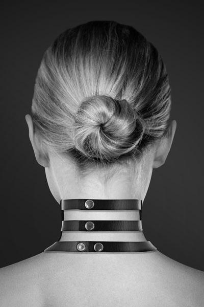 Image du produit Bijoux Pour Toi Collier Fetish large avec anneau -