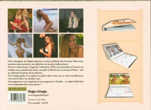 Image du produit Clara Morgane : l'agenda-calendrier 2026