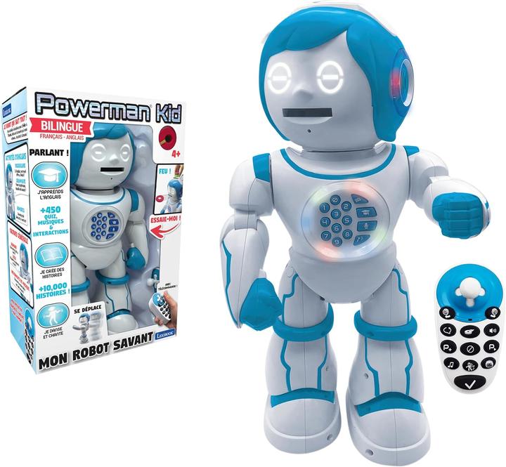 Produktbild Lexibook Powerman Kid Lernroboter ROB90FR (Deutsch, Englisch, Französisch)