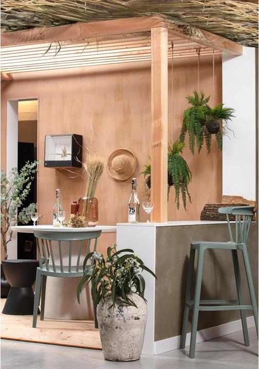 Produktbild Woood Barhocker Bliss aus Kunststoff Grün