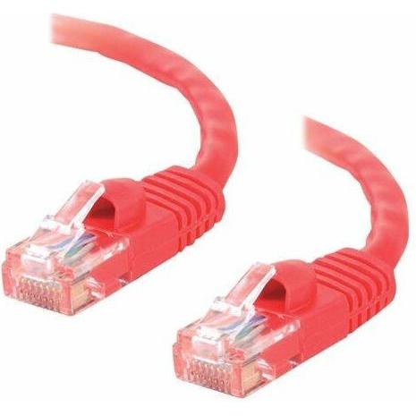 C2G Kabel / 10 m Mlded/Btd Red CAT5E PVC UTP (UTP, CAT5e, 10 m), Netzwerkkabel