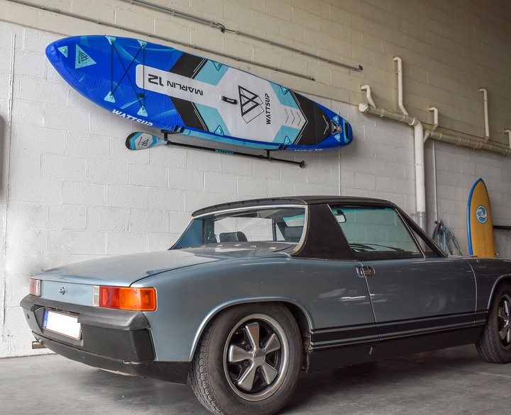 Actual product image 9WS Support mural paddle + frame