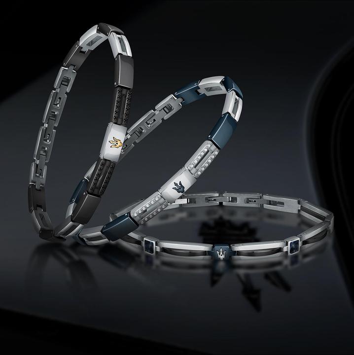 Immagine prodotto Maserati Bracciale in ceramica (21 cm, Acciaio inossidabile, Ceramica)
