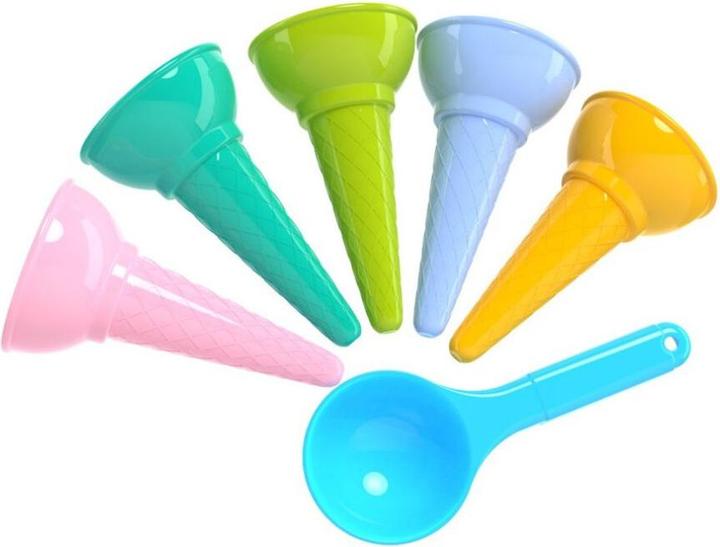 Actual product image Technok Set de sable glace 6 pcs. 11cm