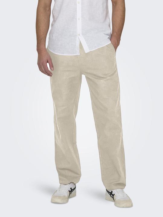 Produktbild Only & Sons Onssinus Loose 0007 Cot Lin Pant Noos (XS)