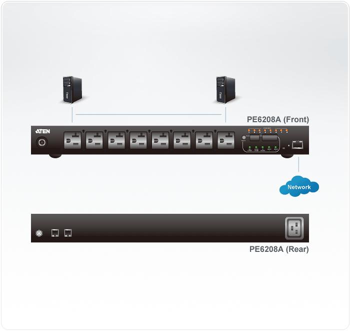 Produktbild Aten IP Power Switch (8 x, IEC 320)