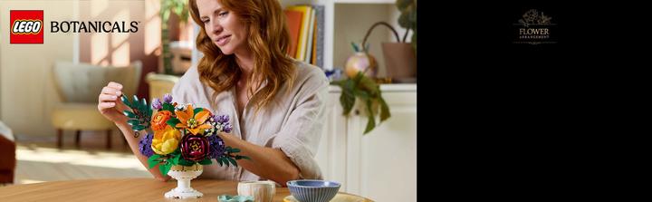 Actual product image LEGO Flower arrangement (10345, LEGO Botanical, LEGO Rare Sets)