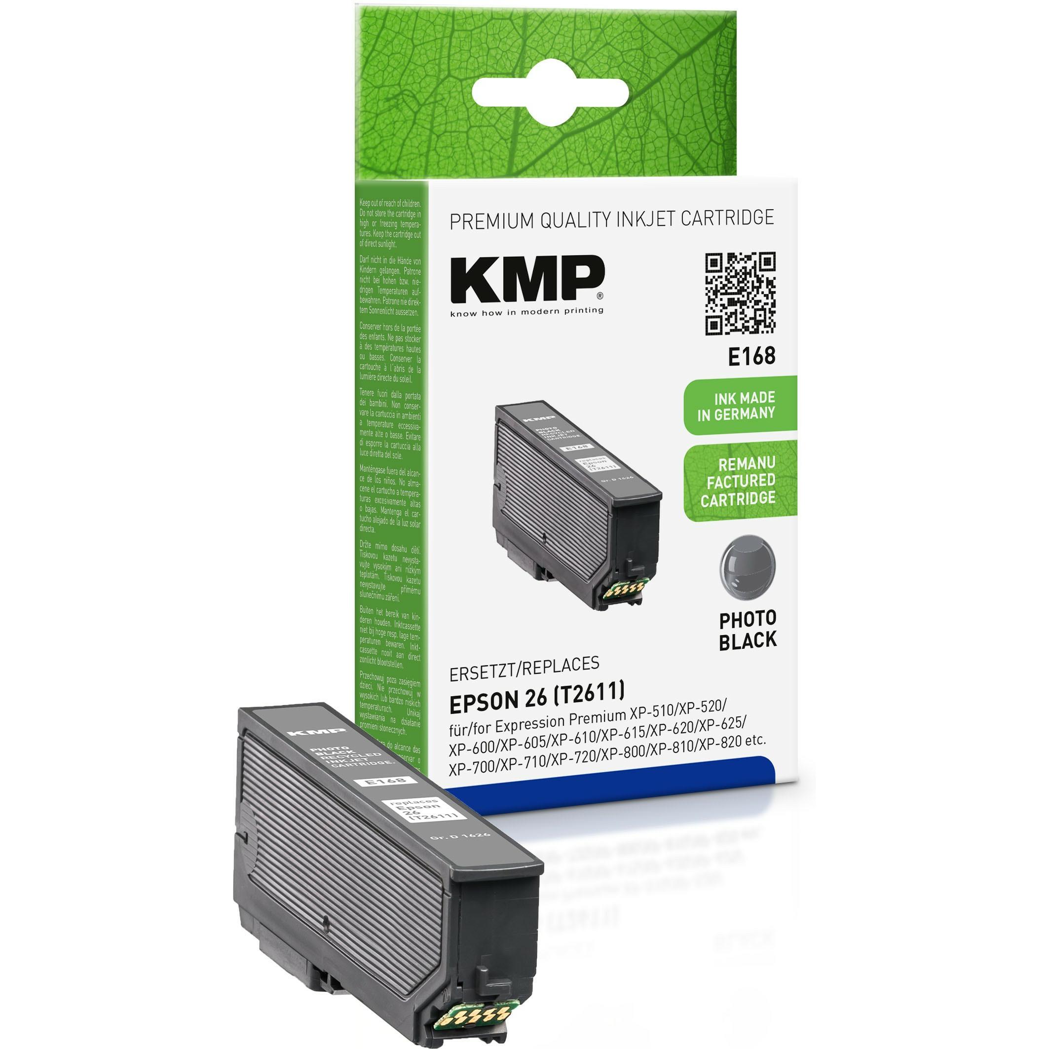 KMP, Druckerpatrone, E168 (PBK)