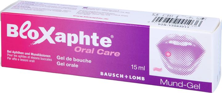 Bausch + Lomb Oral Care Mouth Gel 15 ml (1 x, 15 ml, 28 g)