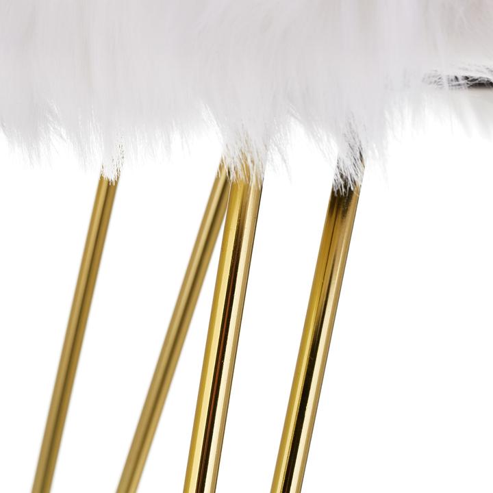 Produktbild Relaxdays Fellhocker